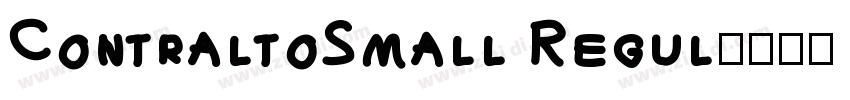 ContraltoSmall Regul字体转换